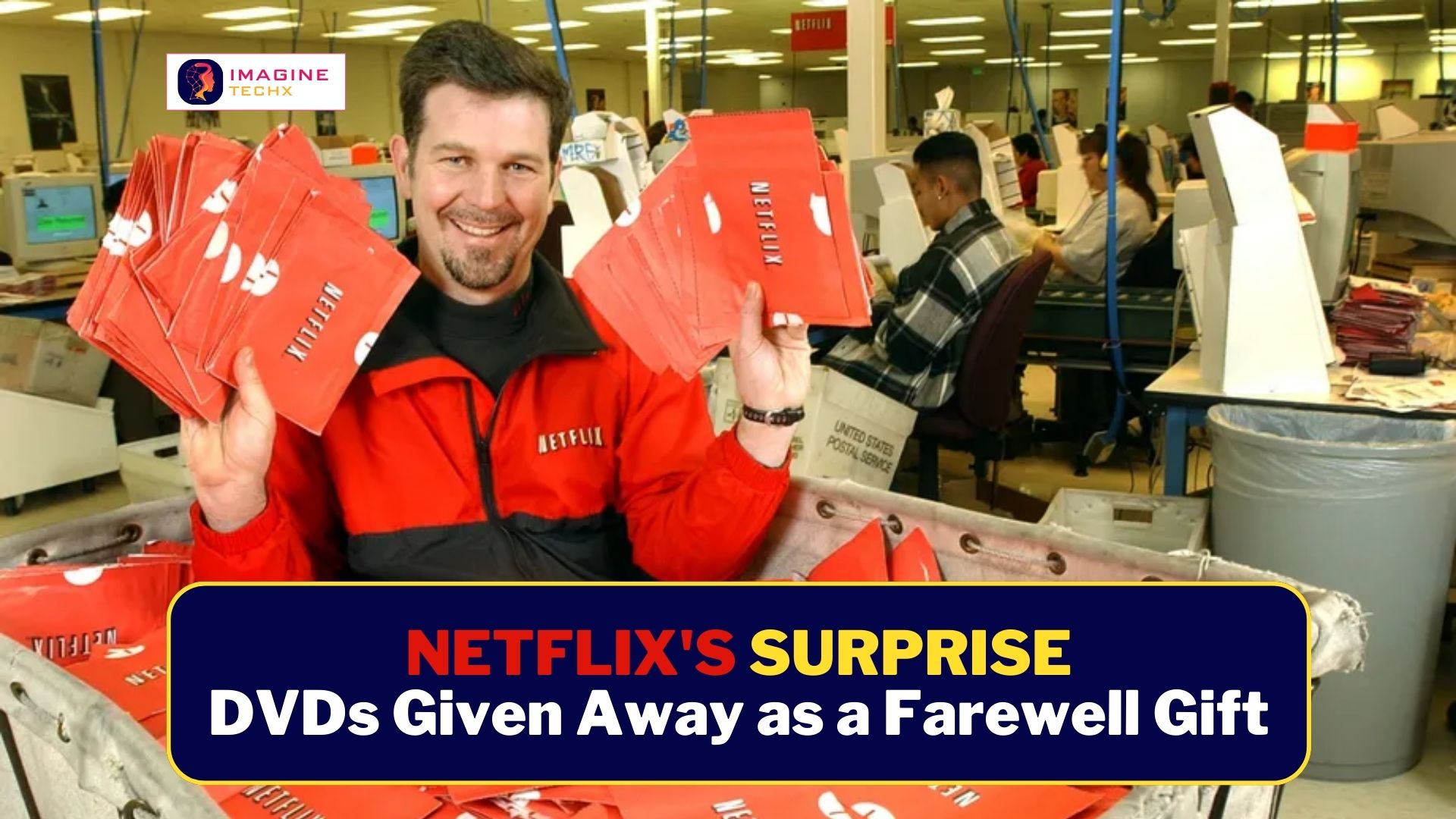 Netflix's Surprise DVDs Given Away as a Farewell Gift